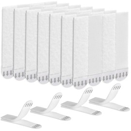 Leogony 72 Strips Photo Frame Stickers for Wall, No Damage Canvas Picture Hanging Strips 69 * 19mm