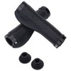 Tefola 1Pair Bicicleta Antideslizante Manillar Grips Ciclismo Mango Cubierta Grip(Black)