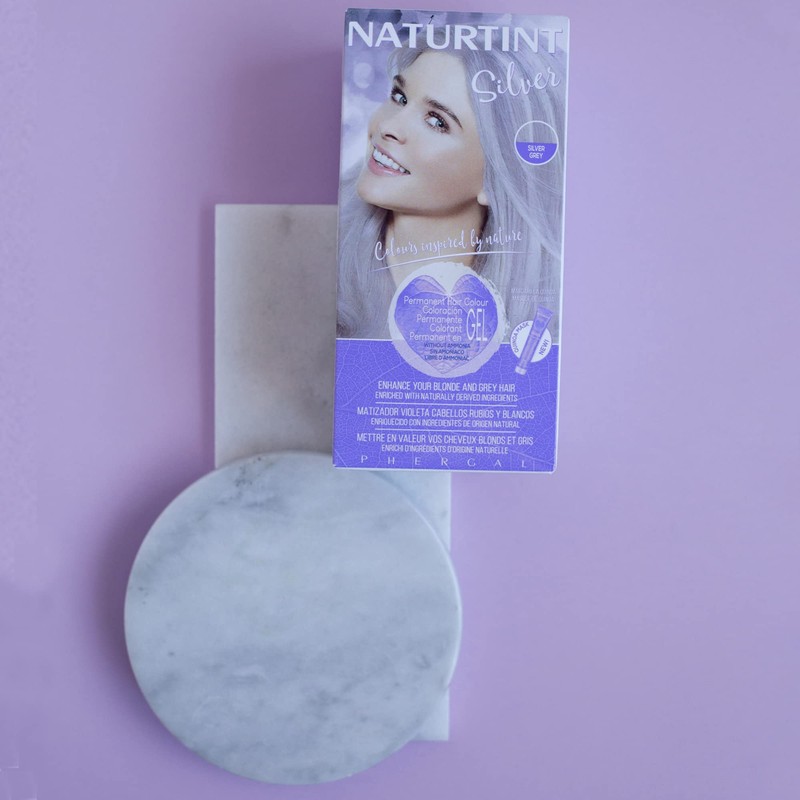 Naturtint Colouration Silver Organic Based Permanent Colouration Violet Tint Without