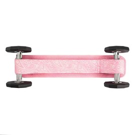 YHIXYUNAZ Adjustable Dumbbell Thrust Belt for Weighted Training- Hip Thrust Band - Hip Thrusting Belt for Dumbell, Kettlebells & Weights (Pink)