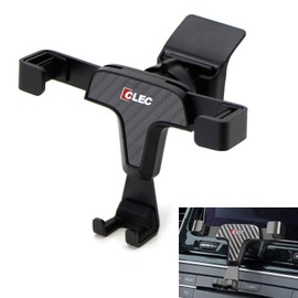 iJDMTOY Smartphone Gravity Holder w/Exact Fit Clip-On Dash Mount Compatible With Mercedes 2016-2019 W166 GLE-Class, 2017-2019 X166 GLS-Class (Won't Occupy Air Vent Opening)