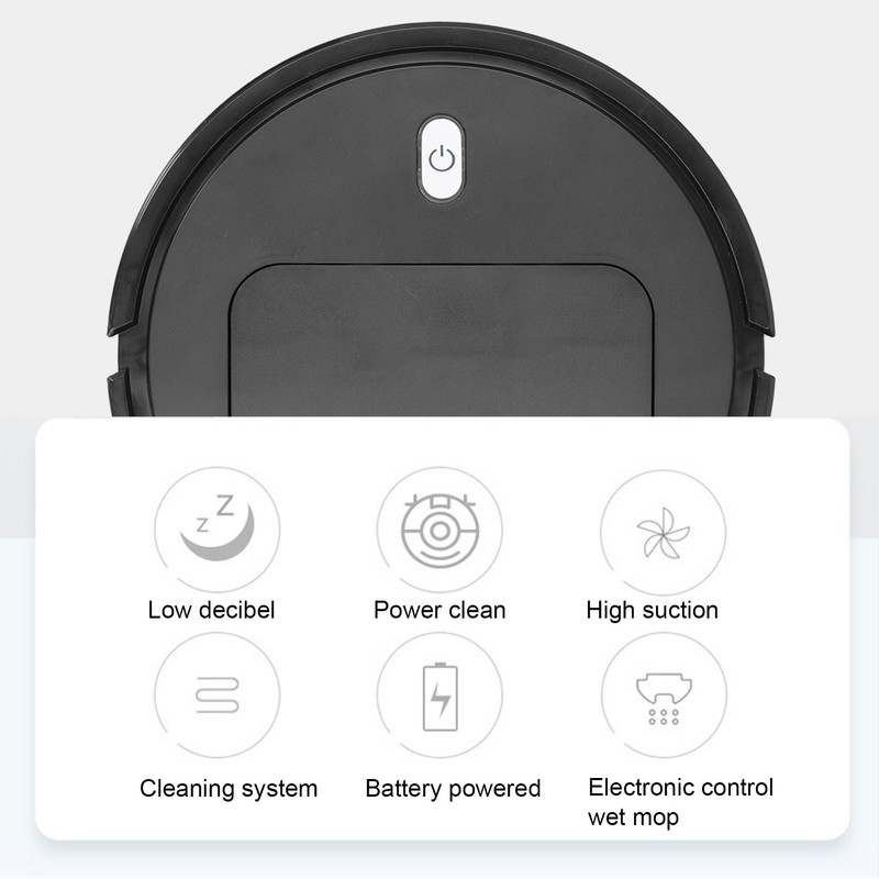 Household Automatic Smart Robot Vacuum Cleaner USB Sweeping Floor Cleaning