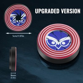 Rotary Push Start Button Cover,Eagel Car Accessories,Engine Start Stop Button Cover, 2022 Cool Car Stickers Interior Decor, Motorcycle Ignition Key Switch Cover, Car Gift for Men and Women
