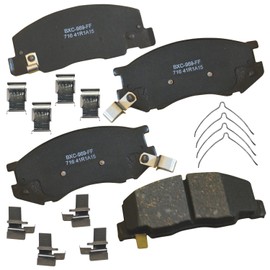 Bendix Premium SBC716 Ceramic Front Brake Pads for Toyota Previa 1997