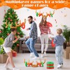 Angooni Inflatable Reindeer Antlers Ring Toss Game for Christmas Party