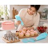 2 Pack Cake Decorating Kit, 12-Piece Set with Reusable Piping