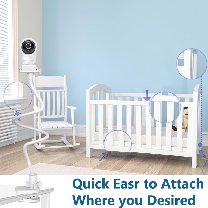 EYSAFT Baby Monitor Mount Holder for Vtech & leapfroge (for