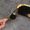 5 PCS Short Handle Spoons Gold Mini Scoops Stainless Spoons