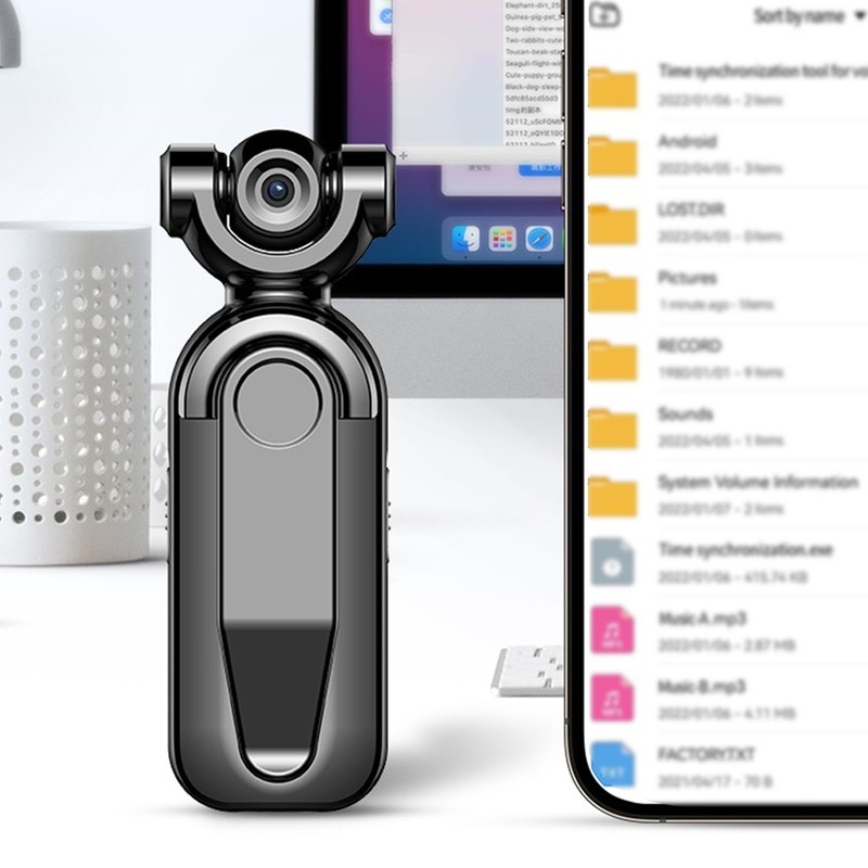 Digital Voice and Video Recorder HD 1080P AI Intelligent Noise