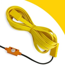 Fire-Resistant Anti-Freeze Heat Cable (Yellow Wire, 5M Sensor) Water Pipe