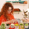 Karsspor Beginner Crochet Kit - 6 PCS Hanging Potted Plants