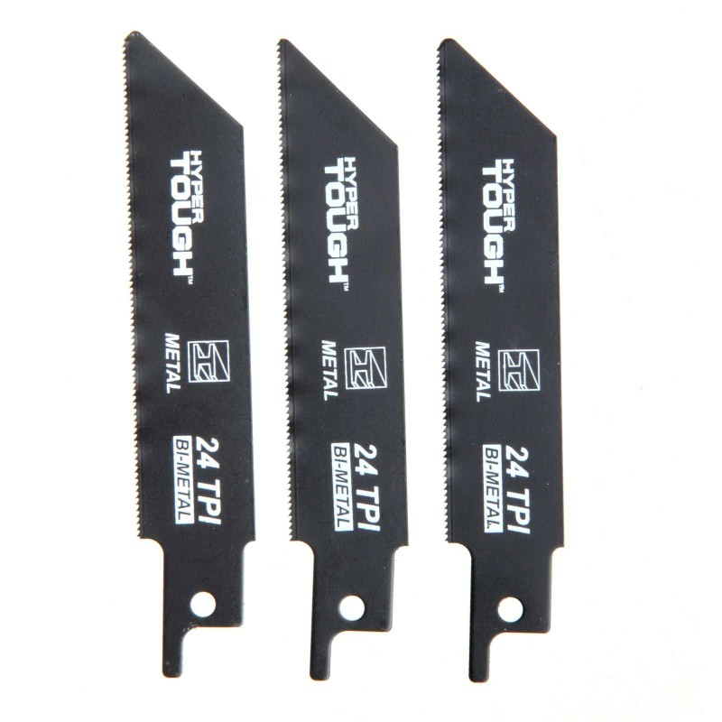 Hyper Tough 9 Piece Set Metal Wood Plastic PVC Cutting