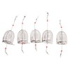 OHPHCALL Stainless Steel Bait Cages Set Lure Feeder Bait Trap