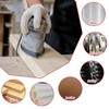 60 PCS Mouse Detail Sander Pads, 5 Holes Triangle Sandpaper,