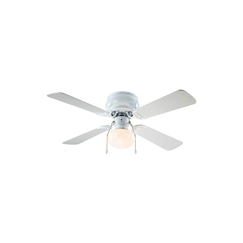 Boston Harbor 42-742t-sh-en-wh Ceiling Fan, White, 42"
