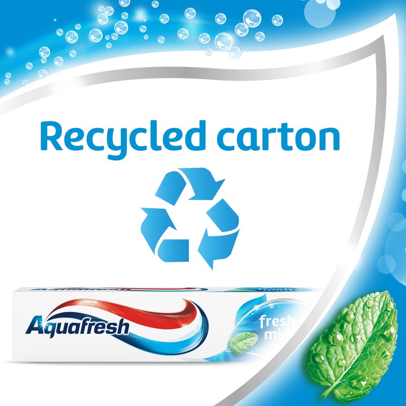 Aquafresh Toothpaste Triple Protection Fresh & Minty, 75 ml (Pack