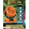 Portable Misting Fan - 20000mAh Standing & Hanging 90° Oscillation