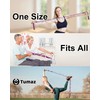 Tumaz Yoga Straps for Stretching, Multi-Loop Strap with 10 Loops