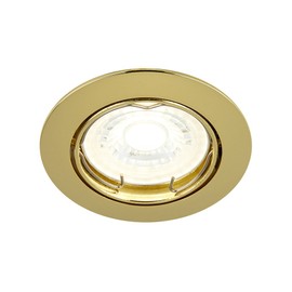 Tecnolite Lámpara para Empotrar de Interior, color Latonado YD-330/O