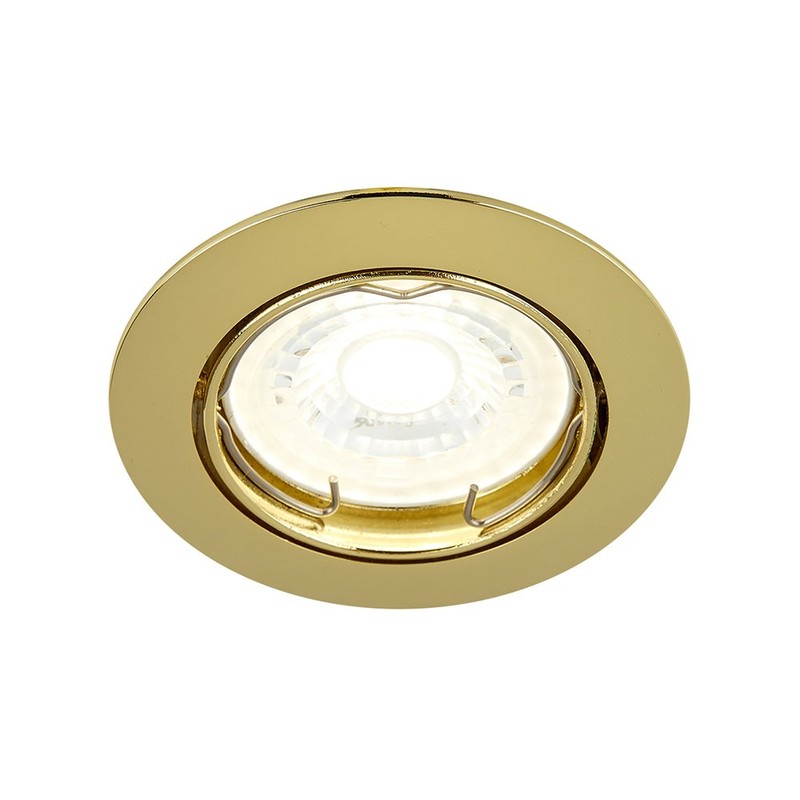 Tecnolite Lámpara para Empotrar de Interior, color Latonado YD-330/O