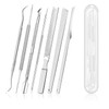 Kit de Herramientas para Uñas Encarnadas, 7PCS Set de Manicura