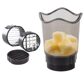 Fruit Cutter Cup,Detachable Banana Cutter | Lightweight Kitchen Gadgets, High Efficiency Multifunctional Slicing Tool for Salad Meal Prep Egg Quick Snack Banana Cucumber