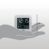 Braun Digital Travel Alarm Clock with Snooze, Compact Size, Negative