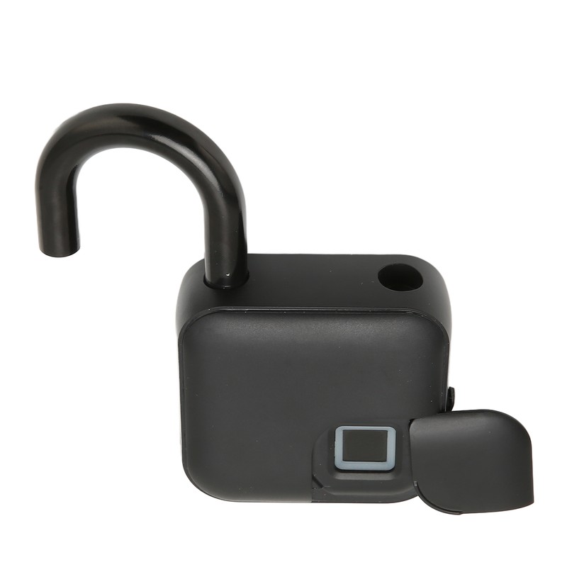 Fingerprint Padlock Waterproof Safety Electronic Lock for Door Suitcase Gym