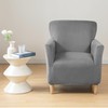 Elehealthy Stretch Chair Covers Banquet Armchair Slipcovers Luxury Velvet Armchair