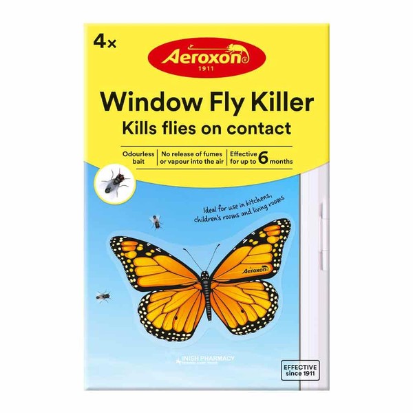 Aeroxon Window Fly Killer 4 Pack