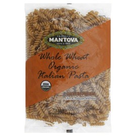 Mantova Organic Whole Wheat Italian Pasta Spirali, 1 lb (pack of 4) the finest of Italian pasta is made from durum wheat that has become synonymous with flavor, quality, goodness, nutritional value.