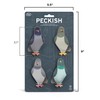 Genuine Fred PECKISH, Pigeon Magnetic Bag Clips