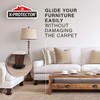 Furniture Sliders for Carpet X-PROTECTOR - 8 PCS Best Heavy