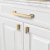 Asidrama 10 Pack 5 Inch(128mm) Brushed Brass Kitchen Cabinet Handles,