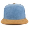 Trendy Apparel Shop - Gorra de Pana con Textura de