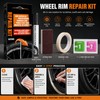 Black Wheel Rim Repair Pen for Cosmetic Touch-Ups – Alloy