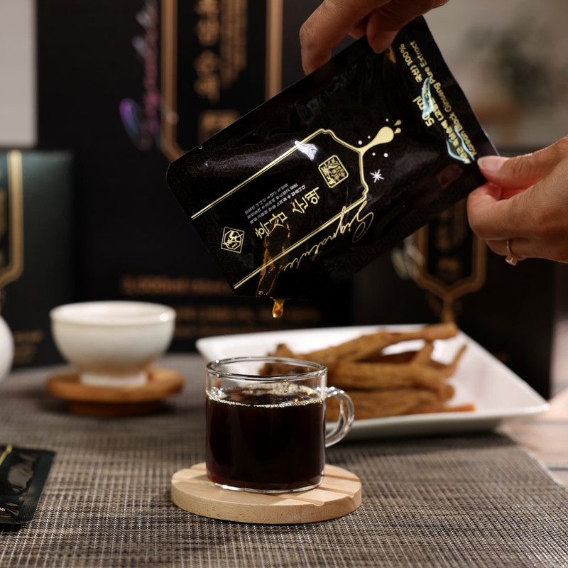 Cheonjemyeong 6-year-old black ginseng pure liquid signature 60 packets /
