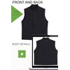 AUTUMN MISTY FOREST Men's Lightweight Vest Outwear Soft Shell Sleeveless