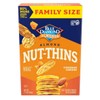 Blue Diamond Almonds Nut-Thins Gluten Free Cracker Crisps, Cheddar Cheese,