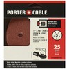 PORTER-CABLE 735500825 5-Inch 80 Grit Five-Hole Hook & Loop Sanding