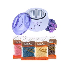 Kit Calentador de Cera Pro Wax100 con 400gramos de Cera española para depilacion Spa
