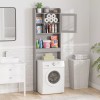 SEGAWE Modern Over The Toilet Space Saver Wooden Storage Cabinet