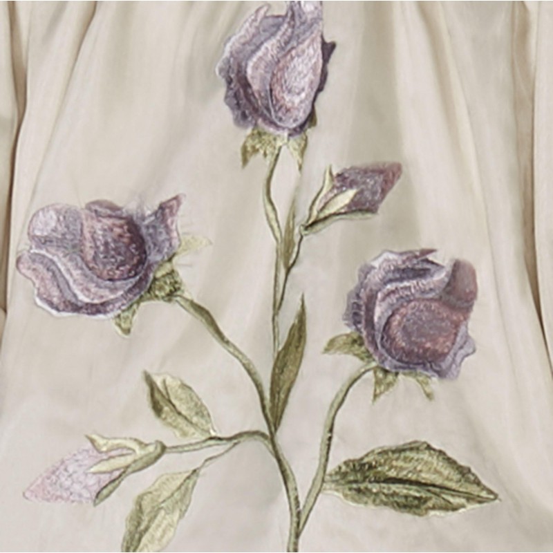 Touch of Class Lavender Rose Insert Valance Window Treatment