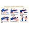 BodyMoves Finger splint and Finger extension splint trigger finger mallet