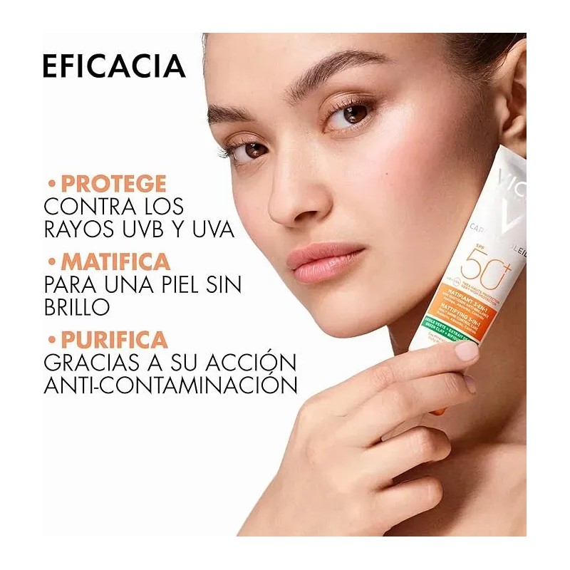Protector Solar Capital Soleil Matificante 3-1 Spf50+ Vichy