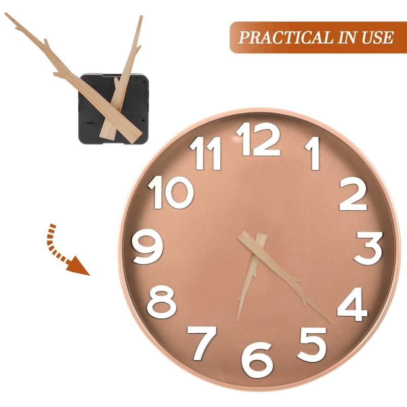 Gadpiparty 4 Sets DIY Quartz Clock Movement Replacement Kit with