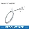A ABSOPRO Hand Rear Brake Cable Wire Kit 1.75m/ 5.74ft