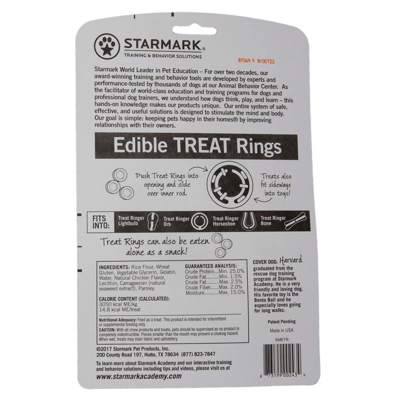 Starmark Edible Rings Dog Treats, 16 coun