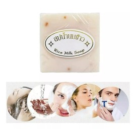 Movasa 3 Jabónes Arroz Artesanal Aclara Piel Exfolia Quita Manchas