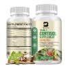 Beworths Super Cortisol Supplement Magnesium Ashwagandha L-theanine,Rel